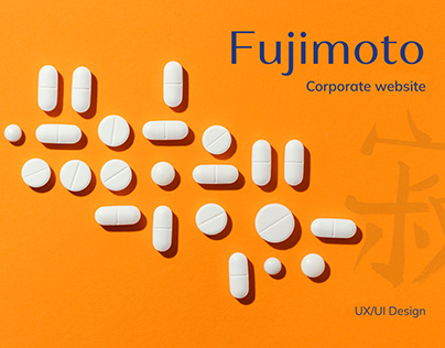 Corporate website for Fujimoto
