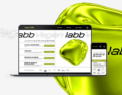 Vegan Labb Website Design