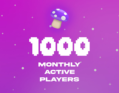 Project thumbnail - Mushroom Party 1,000 Monthly Active Players