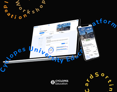 Cyclopes｜University Profile UI/UX Design