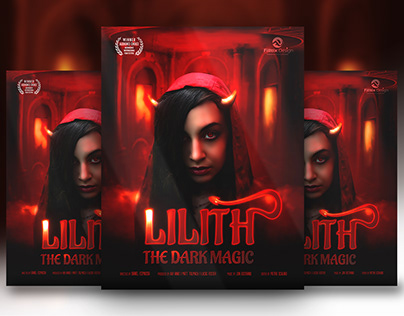 Lilith The Dark Magic Movie Poster Design