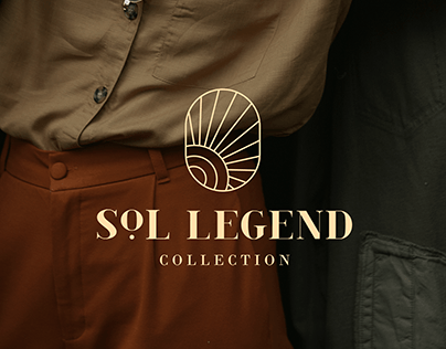 Project thumbnail - SOL LEGEND | clothing brand design | logo design