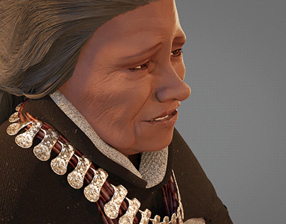 Mapuche, 3D Model.
