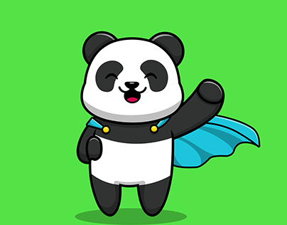 Cute Panda Hero