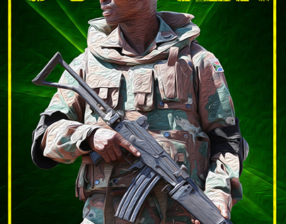 South African National Defence Force Magazine Cover