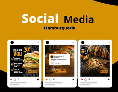 Social media Hamburgueria