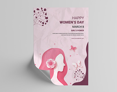 Womens day flyer