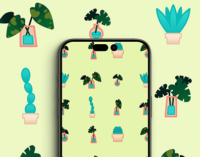 "Grow" - Pattern and Illustration