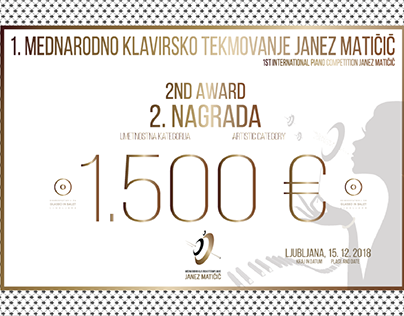 Award Designs | International Piano Competition