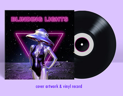 Vinyl Design | Blinding lights