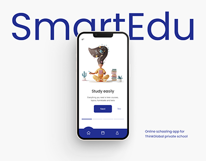 SmartEdu – online schooling app UI/UX