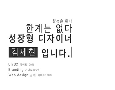 성장형 디자이너, 김제현