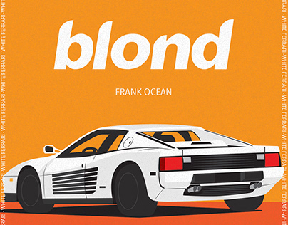 blond - Album Cover Redesign