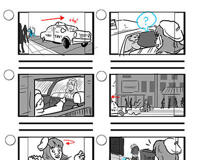 Seamless Commercial Storyboards