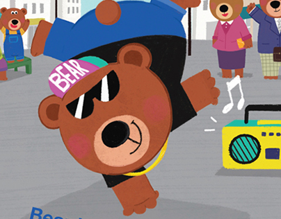 break-dancing bear