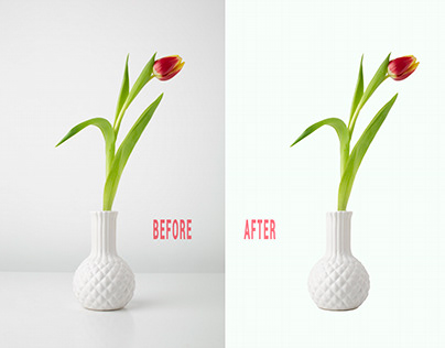 Background Remove with flower vase