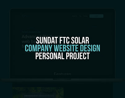 Sundat FTC solar company website design