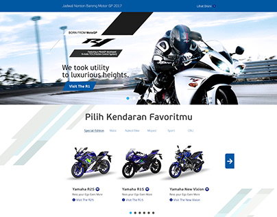 Yamaha - Corporate Website Pitch (2015)