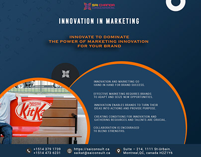 Innovation In Marketing