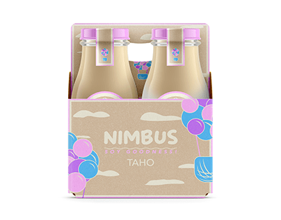 Taho Drink Bottle Package Design