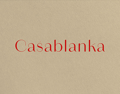Casablanka| brand identity | logotype