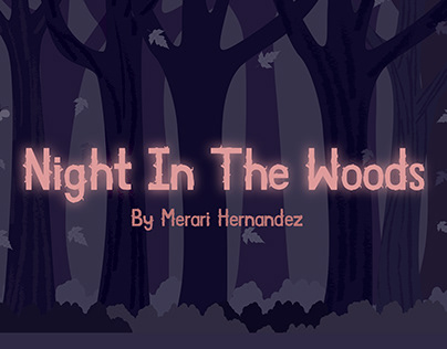 Night In The Woods Tipography