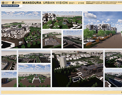 Urban Design For Mansoura University