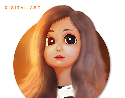 Girly - Digital Art