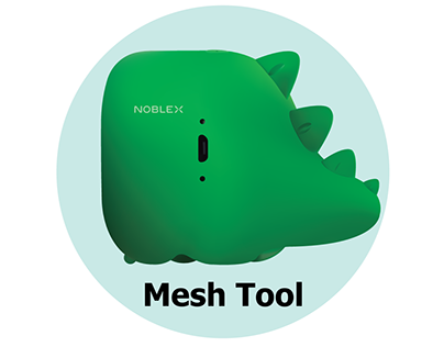Noblex Dino Speaker (Mesh tool)