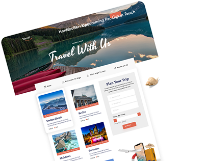 Travel Agency Website Design & Development by WordPress