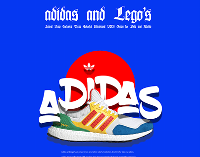 ADIDAS AND LEGO'S POSTER DESIGN