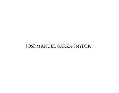 José Manuel Garza-Snyder Per Fortela