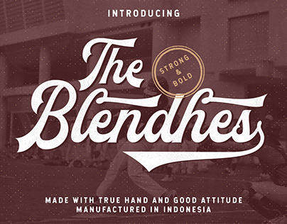 The Blendhes Font | Free Download