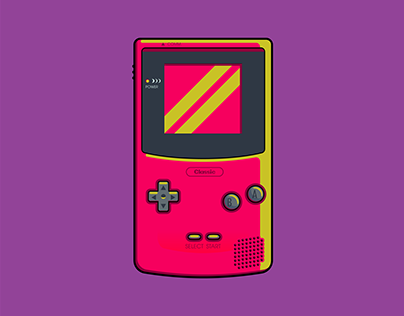 Classic Gameboy Color Red