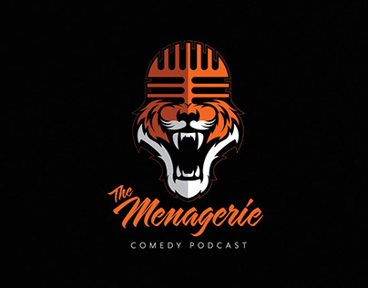 The Menagerie Podcast - Logo design project