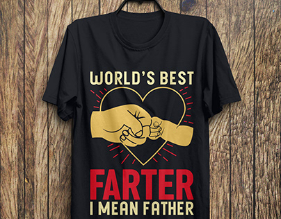 Father T-Shirt Design, Father's Day T-Shirt