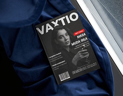 Vaxtio - Magezine Design Idea