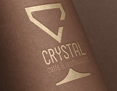 Logo Design Crystal Restaurant
