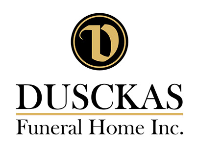 Dusckas Funeral Home Logo & Ads