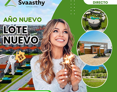 Flyer para inmobiliaria Svaasthy
