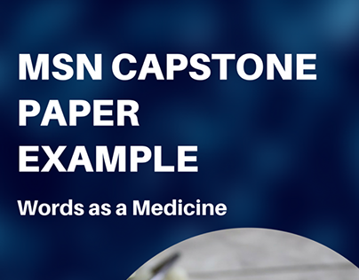 msn nursing capstone project ideas