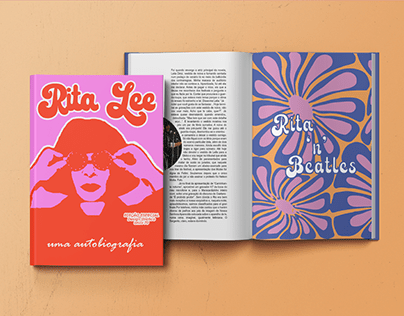 Redesign editorial- Rita Lee uma autobiografia