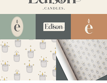 Edison Candles | Brand Identity
