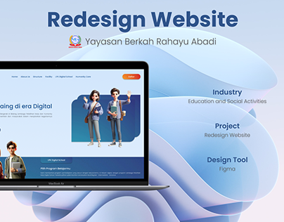 Berkah Rahayu Abadi | Corporate Website | Redesign