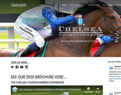 Chelsea Thoroughbreds website.