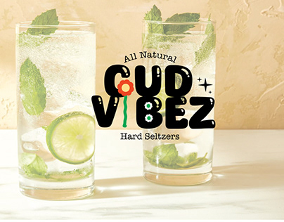 Project thumbnail - Gud Vibez Hard Seltzers Brand Design