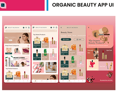 Beauty App UI Design