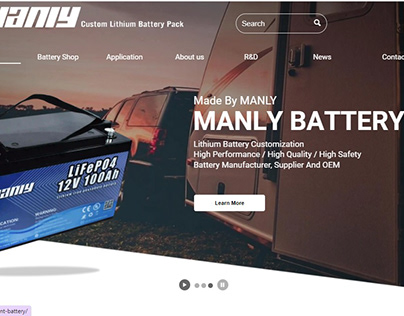 MANLY Custom Lithium Battery Pack
