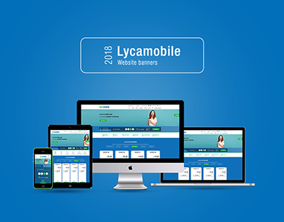 Banners for Lycamobile Mecedonia