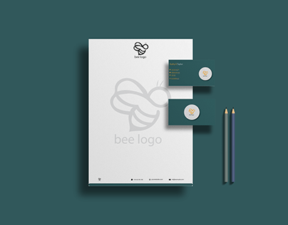 business card and letter head design